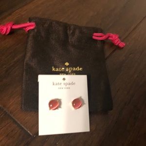 Kate Spade Pink Stud Earrings - NWT